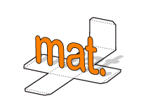 mat. in the box logo